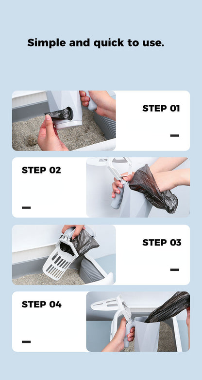 HAPPY PAWS Cat Litter Box Scoop